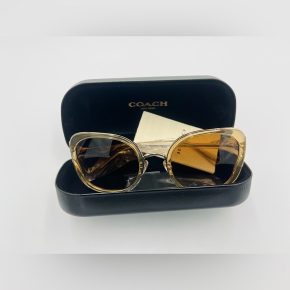 COACH 55mm Gradient Butterfly Sunglasses